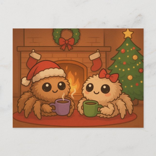 Araña de Navidad adorable (Anverso)