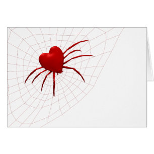 Araña del Corazón Rojo