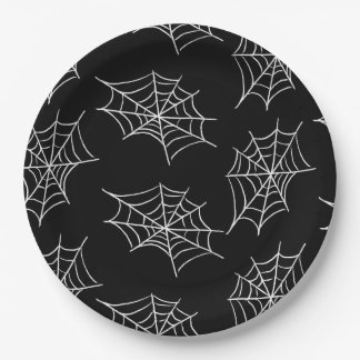 Araña Itsy Bitsy Plato de Papel - Fiesta de Hallow