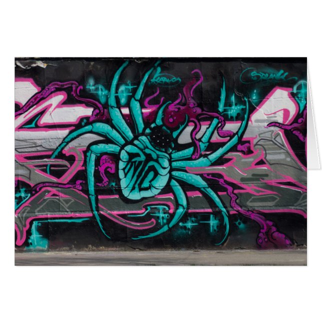 Araña turquesa malvada (Anverso (Horizontal))