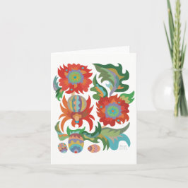 Araña y flores de Samchykivka