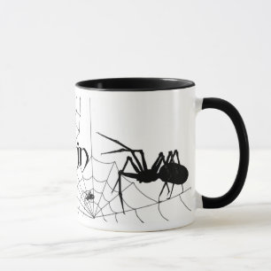 Araña y taza Martijn de la tela