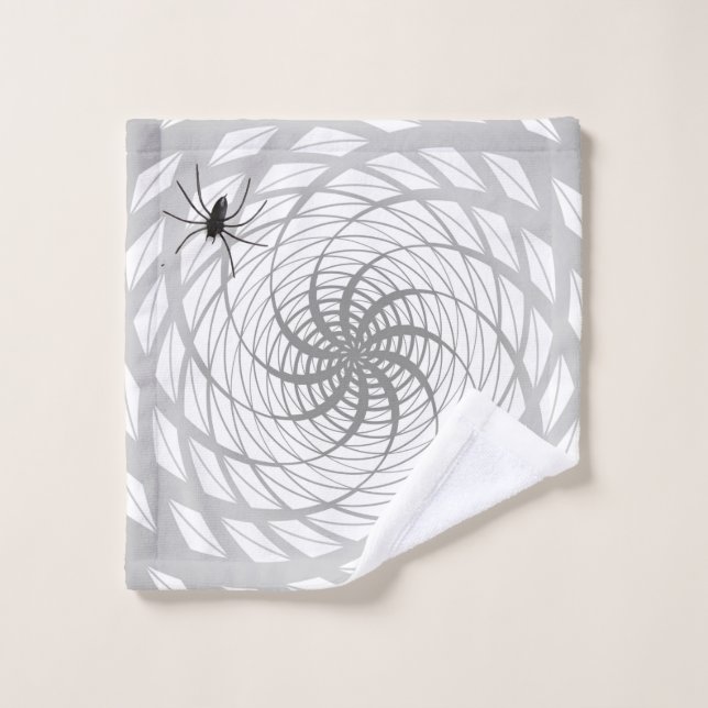 Araña y telaraña (Toallita)