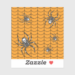 Arañas en el Pegatina del concurso de desfile