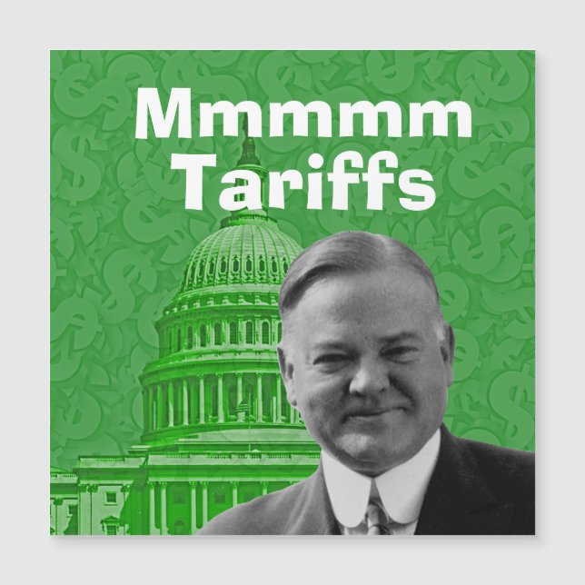 Aranceles del presidente Herbert Hoover (Anverso)
