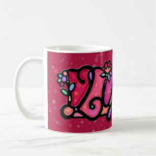 Arándano pintado personalizado de LYDIA de la taza