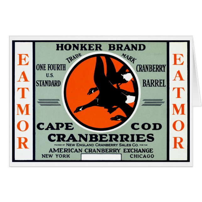 Arándanos 1900 de la marca del Honker (Anverso (Horizontal))