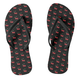 arándanos con sandalias de flop