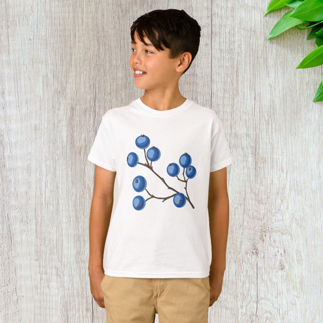Arándanos Frescos En Una Camiseta De Sucursal (Subido por el creador)