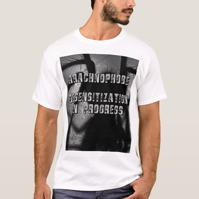 Arañófilo ~ camiseta de desensibilización (Anverso)