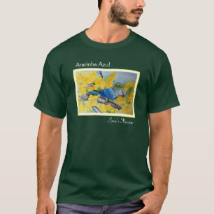 Ararinha Azul - Camiseta Macaw de Spix
