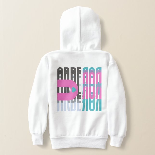 Arberor Hoodie – Pastel Gradient Logo & Play (Distribución Reverso )