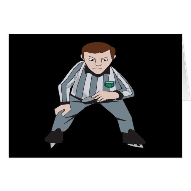 Árbitro del hockey (Anverso (Horizontal))