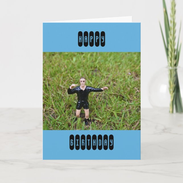 Árbitro plástico en tarjeta de partido de fútbol/f (Anverso)