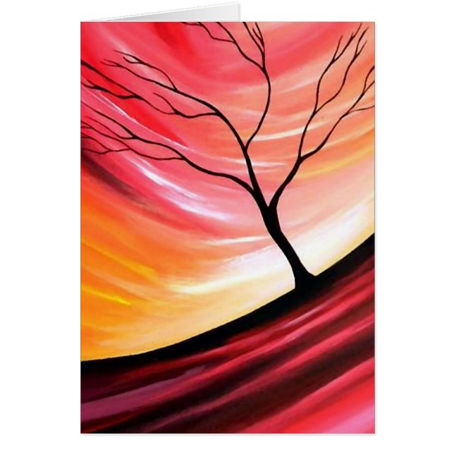 Árbol abstracto - Arte moderno (Frente)