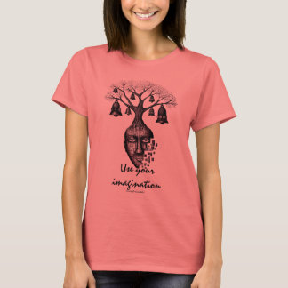 Árbol abstracto usa tu imaginación una camiseta fr