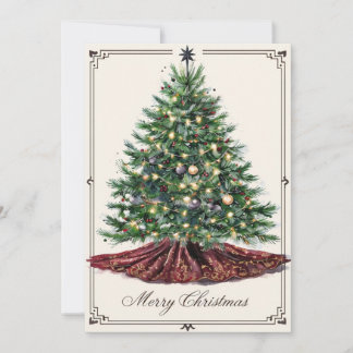 Árbol adornado por Feliz Navidad