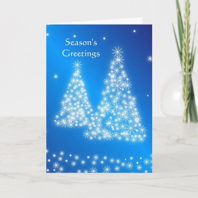 Árbol blanco de Navidad (Anverso)