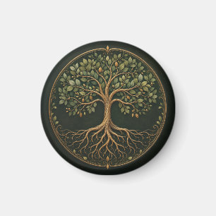 Árbol Botánico, Árbol de la Vida, Imán de Cocina R