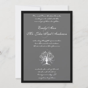 Árbol caprichoso: Invitación a la boda de las fron