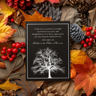 Árbol conmemorativo elegante   Agradecimiento fune
