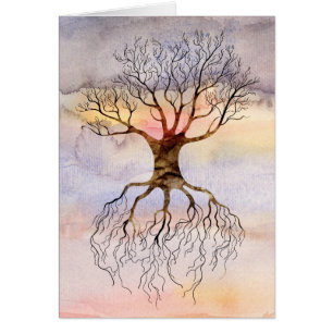 Árbol contra el cielo