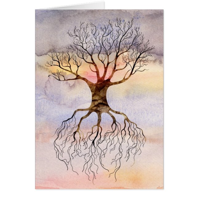 Árbol contra el cielo (Frente)