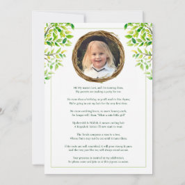 Árbol de acuarela de doble cara