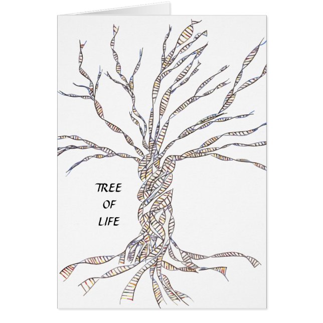 ÁRBOL DE ADN o árbol de la vida (Frente)