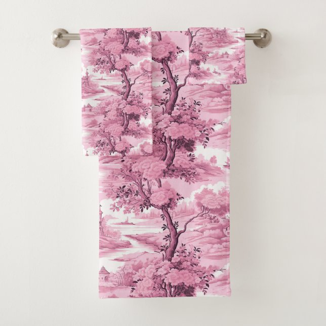 Árbol de campo francés rosa (In situ)