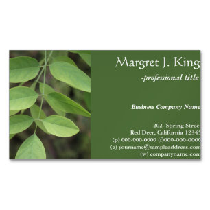 Árbol de ceniza fría de bonito deja tarjetas de ne