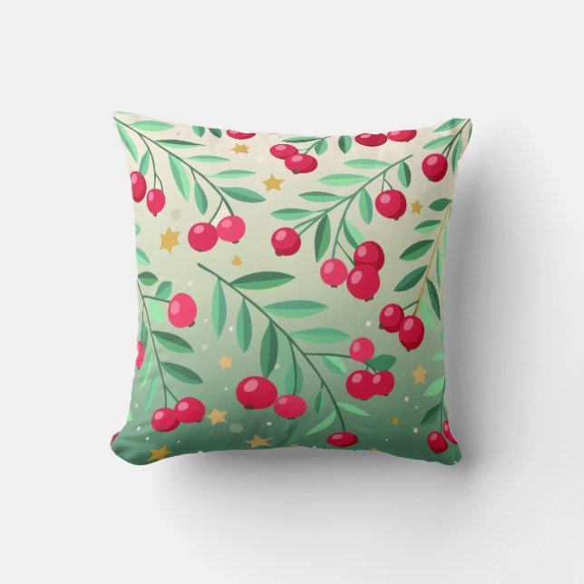 Árbol de cerezo y almohada cardinal de temporada i (Anverso)