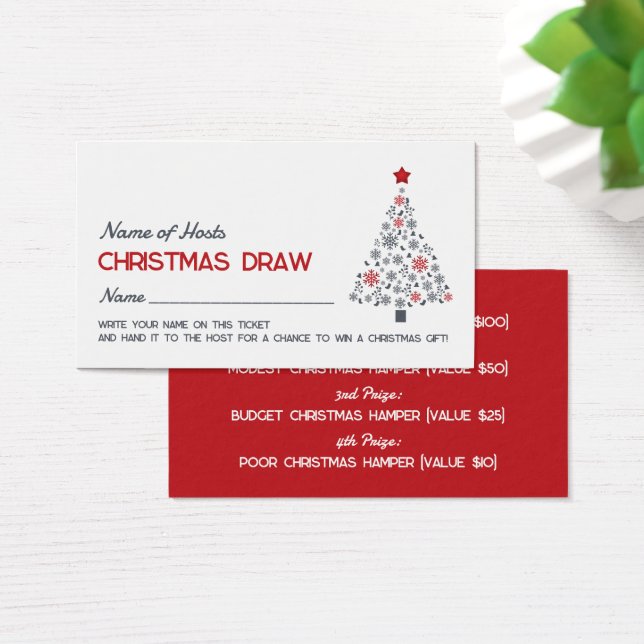 Árbol de copos de nieve, boletos del Fiesta de Nav (Escritorio)