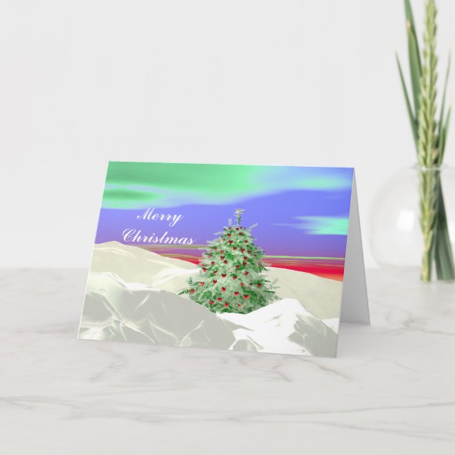 Árbol de corazones de Navidad (Anverso)