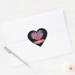 Árbol De Corazones Pegatina Del Corazón De Amor