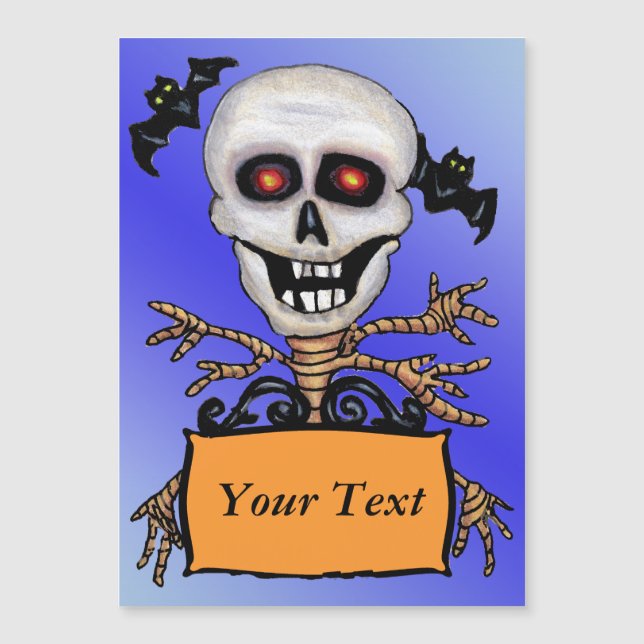 Árbol de cráneo espumoso Cuidado con los murciélag (Anverso)