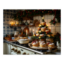 Árbol de Cupcakes de Navidad Acogedor Arte de Coci