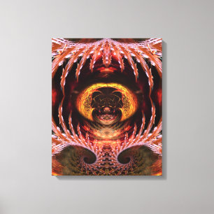 Árbol de Espíritu de Orbe Arte Fractal Fantasía Li