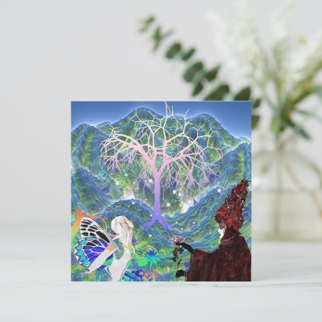 Árbol de estrellas mágico (Anverso de pie)