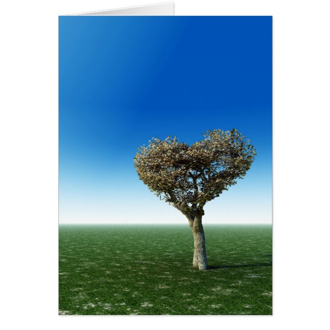 Árbol de formas de corazón (Frente)