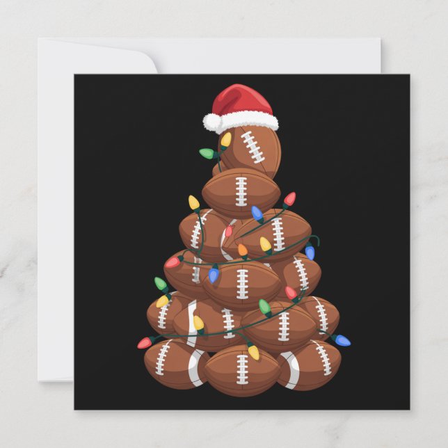 Árbol de Fútbol de Navidad Sombrero de Santa Equip (Anverso)