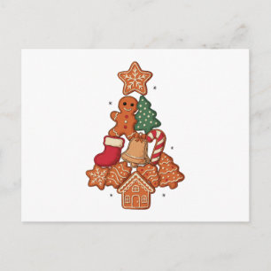 Árbol de galletas de jengibre de Navidad Estrella