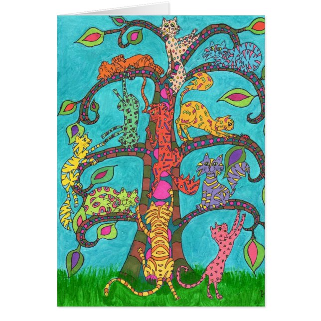 Árbol de gato de la vida (Frente)