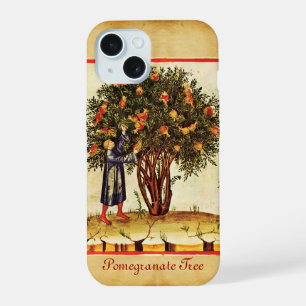 ÁRBOL DE GRANADA PERGAMINO ANTIGUO