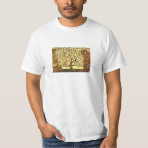 Árbol de Gustavo Klimt de la camiseta de la vida
