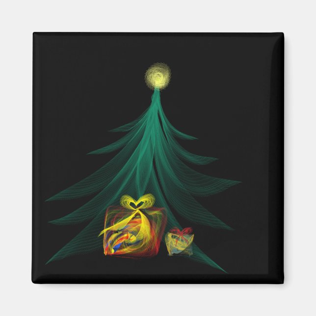 Árbol de imanes + regalos (Frente)