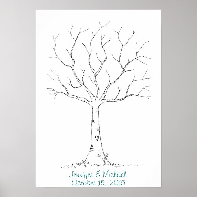 Árbol de impresión de dedo (2) (Frente)