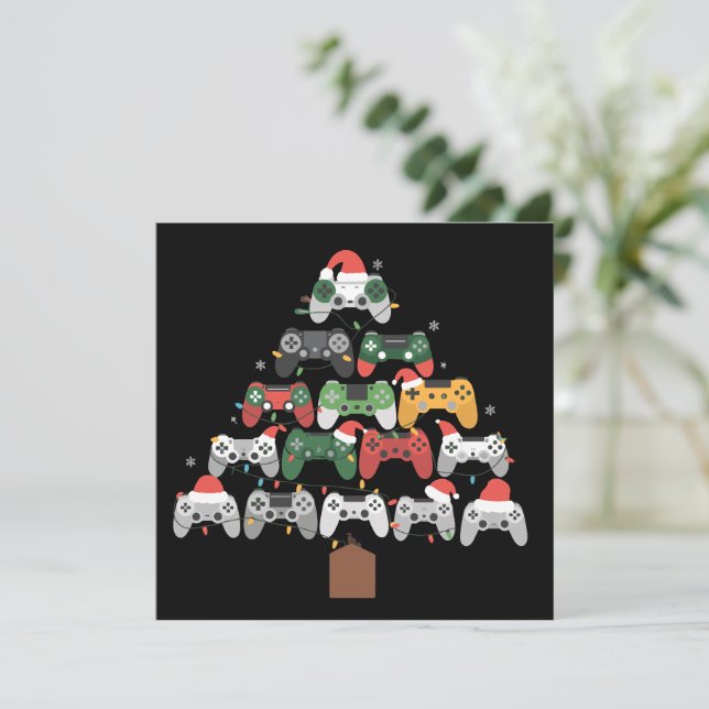 Árbol de juegos de Navidad Regalos de Xmas para ju (Anverso de pie)