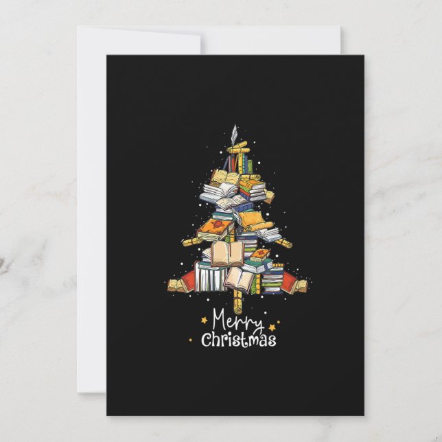 Árbol de la Biblioteca Feliz Navidad Lindo Amante  (Anverso)