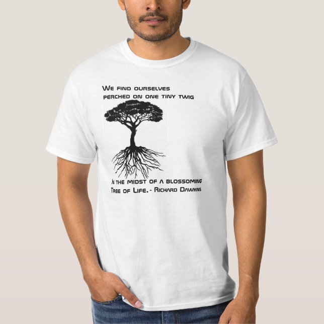 Árbol de la camiseta de la vida (Anverso)